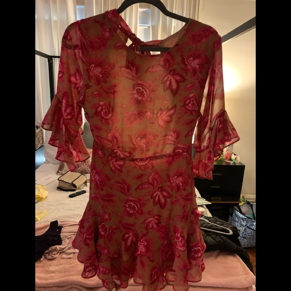 Floral dress size 10
